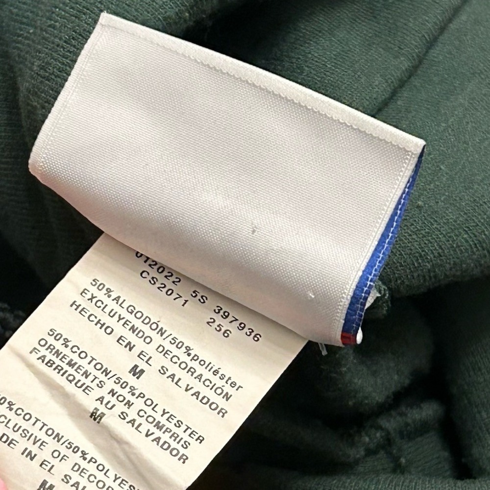 Champion Notre Dame Embroidered Hoodie Size Medium Sweatshirt‎ Green - Picture 6 of 6